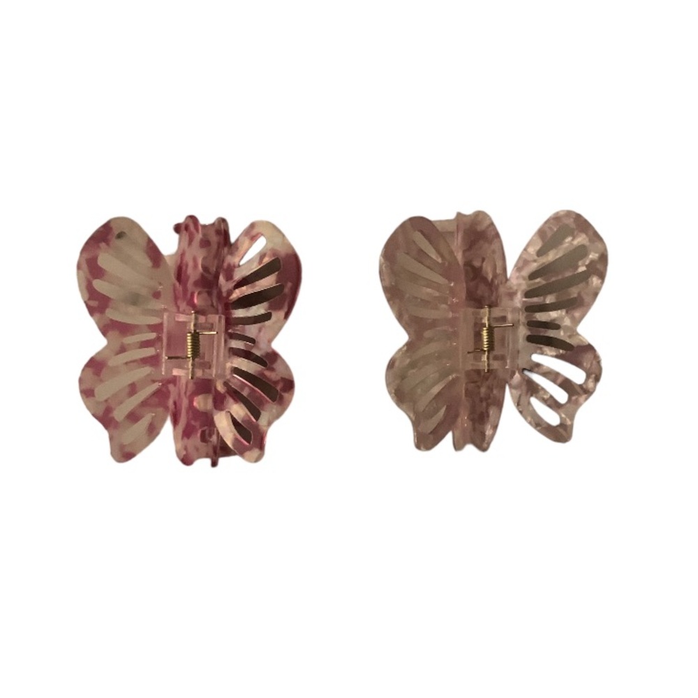 Pair Of Butterfly Clips